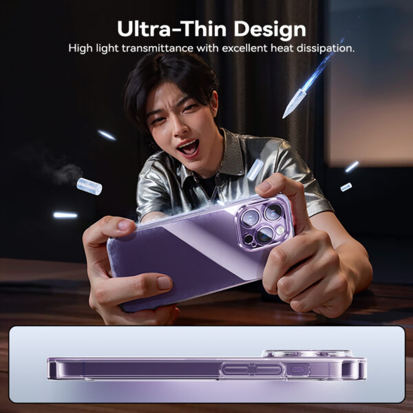 iPhone 15 Pro/Pro Max Phone Case Baseus Lucent Series - Image 4