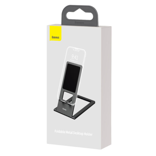 Baseus Foldable Metal Desktop Holder Gray - Image 7