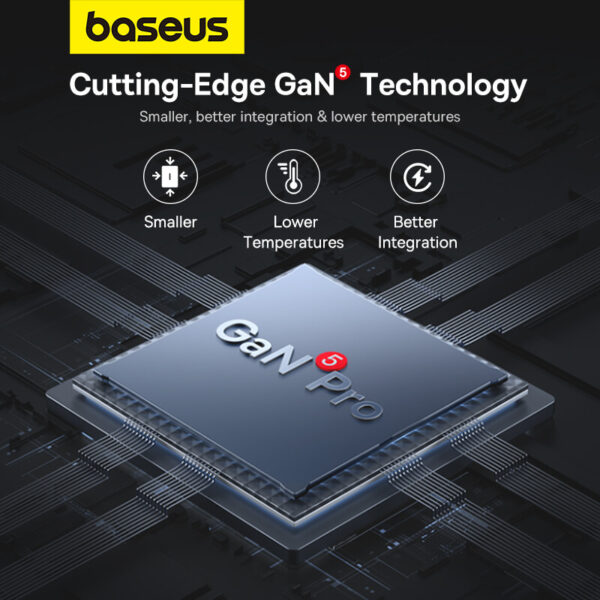 Baseus GaN2 Pro Quick Charger 2C+2U 100W - Image 6