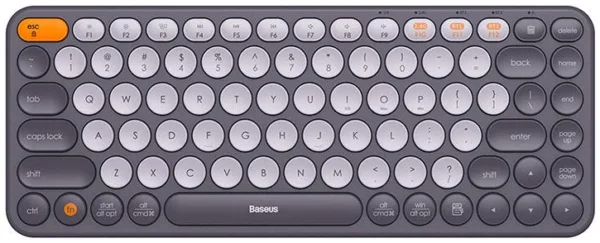 Keyboard Baseus K01A Wireless Tri-Mode Keyboard Frosted Grey - Image 2