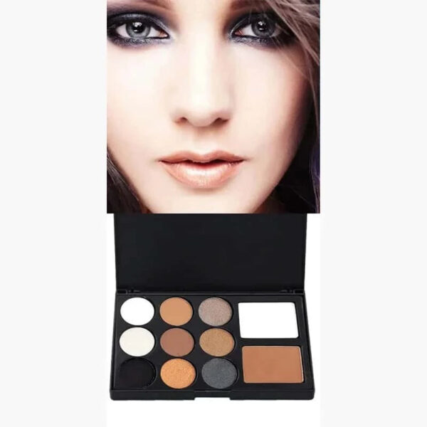MUICIN Matte & Velvet 11 Colors Eyeshadow Palette, Compact Elegance for Versatile Looks. - Image 3