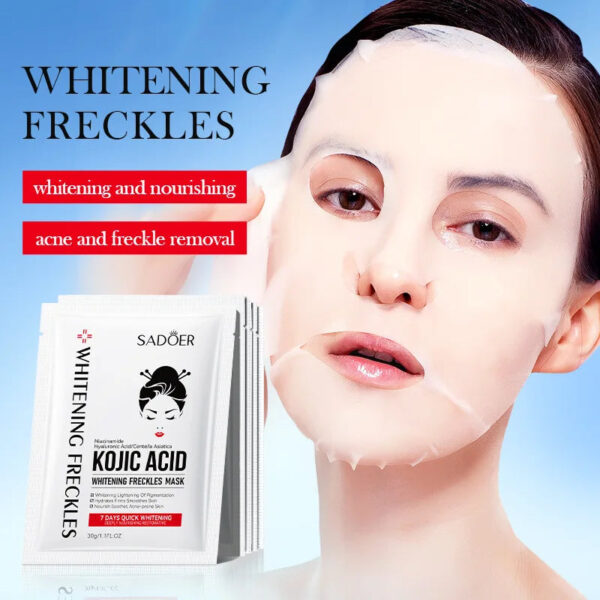 SADOER Kojic Acid Whitening Freckle Mask 30 g. - Image 3