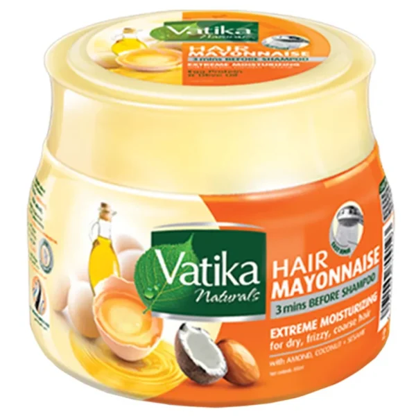 Vatika Naturals, Extreme Moisturizing Hair Mask With Almond 500 g. - Image 6