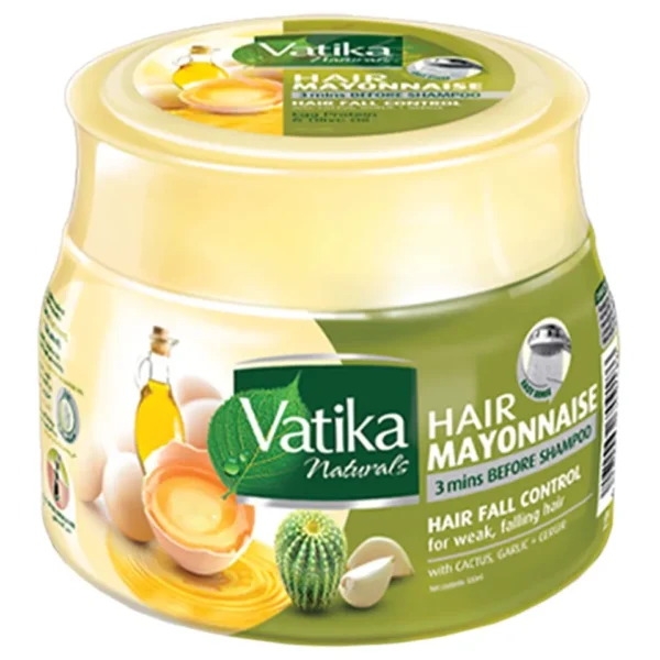 Vatika Naturals, Hairfall Control Hair Mask with Cactus 500 g. - Image 6