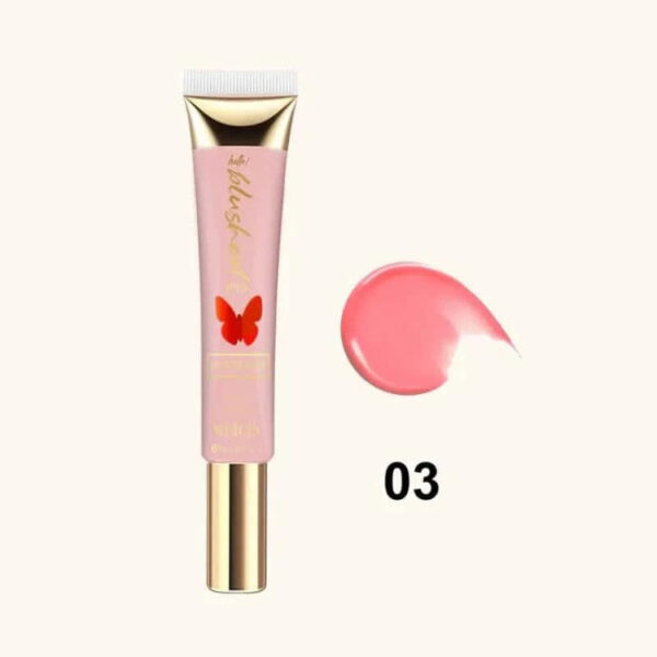 MUICIN Butterfly Pink Blusher Tube-8g - Image 4
