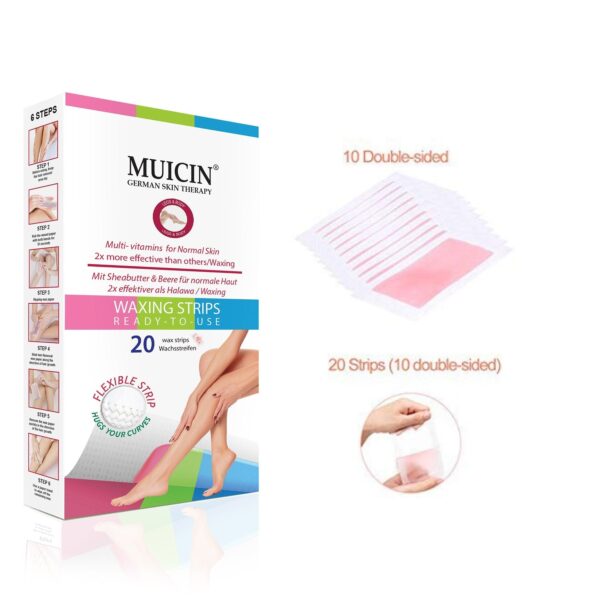 MUICIN-Quick,clean & effective Hair Removal Wax Strips - Image 2