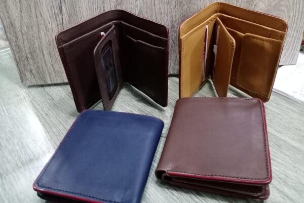 Secure Elegant Leather Wallet(Available In 3 Colors Black, Brown, Mustard)