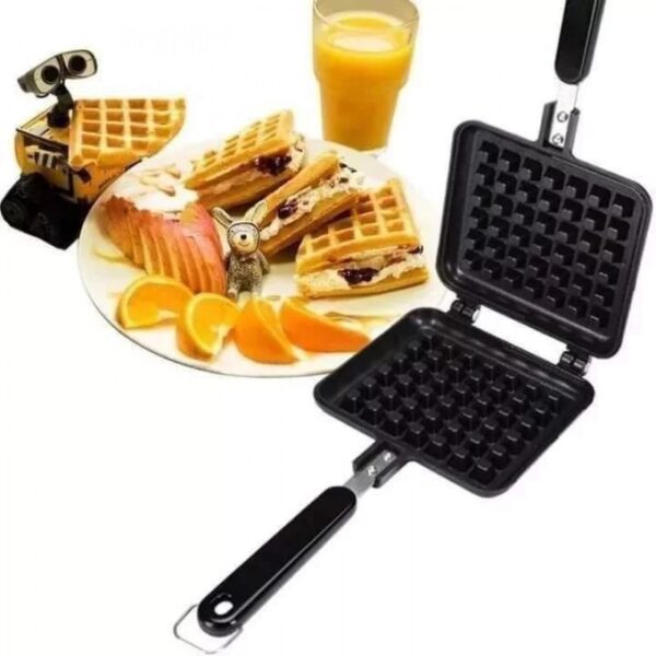 Non Stick Waffle Maker Machine Kitchen Cooking Tool Bubble Egg Cake Oven Waffles Pot Iron Baking Pan