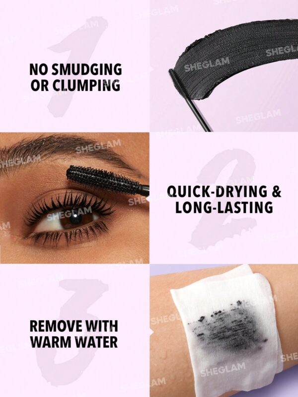 SHEGLAM Big Time Eyes Volumizing Mascara - Image 4