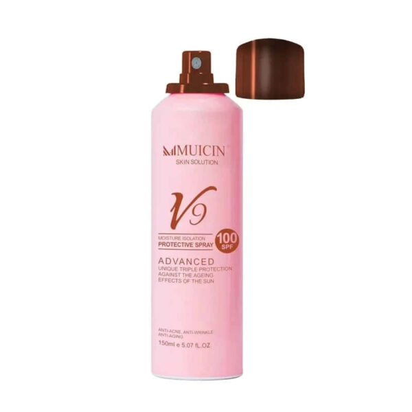 MUICIN V9 Moisturizing Advanced Sun Protection Spray SPF 100 - 150 ml, Triple Protection & Hydration. - Image 4