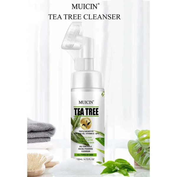 MUICIN Tea Tree Bubble Foaming Facial Cleanser. - Image 9