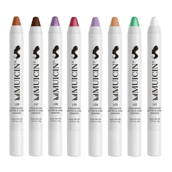 MUICIN Eyeshadow Glitter & Shine Crayons/4g - Image 2