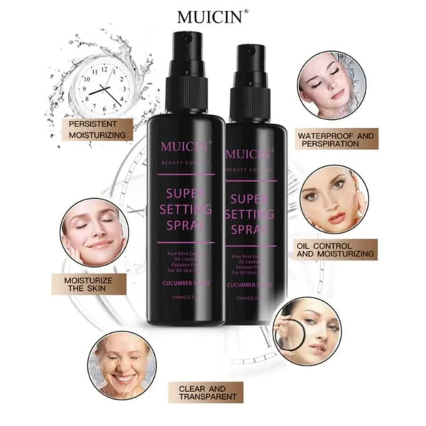 MUICIN 2 in 1 Super Makeup Setting Spray. - Image 4