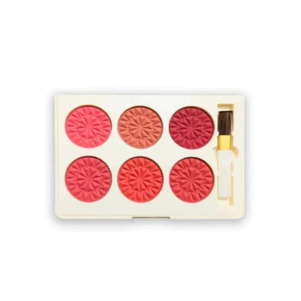 MUICIN Fashion Design Matte Blusher & Eyeshadow Kit, 6 Colors, Versatile Beauty. - Image 5
