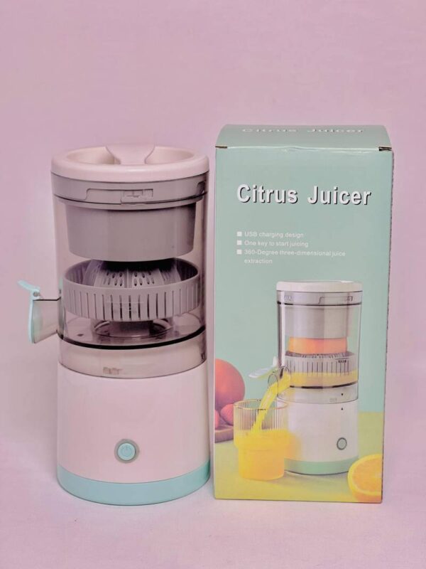 RECHARGEABLE ELECTRIC CITRUS JUICER