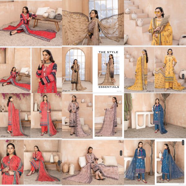 Palwasha by Areeba Arts Vol # 05 Rimsha By Palwasha  3 piece lawn unstitch 2025 collection