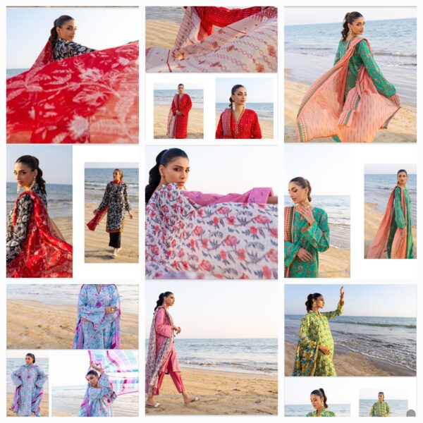 SALINA PRINTED VOL 5 LAWN UNSTITCHED 3PC SUIT BY BRAND'S LOVER NEW COLLECTION 2025