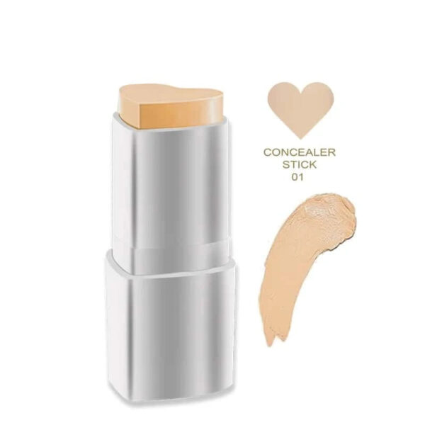 MUICIN Precision Match Heart Concealer Stick Available in 2 Shades, (01) (02). - Image 3