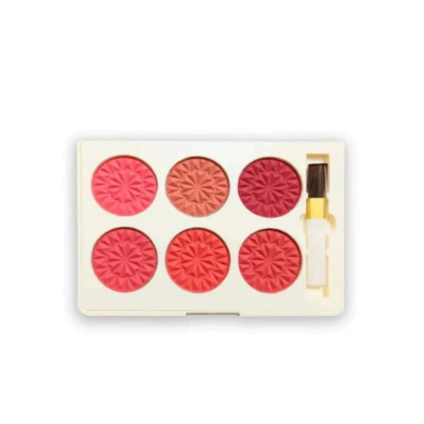 MUICIN Fashion Design Matte Blusher & Eyeshadow Kit, 6 Colors, Versatile Beauty. - Image 4