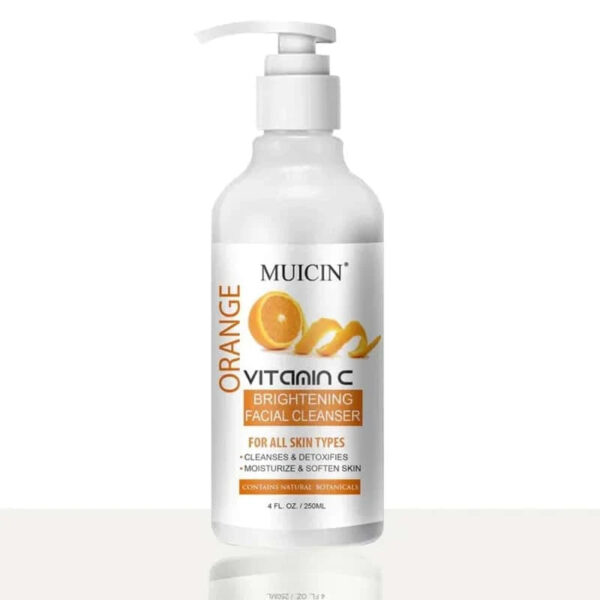 MUICIN Vitamin C Brightening Facial Cleanser.