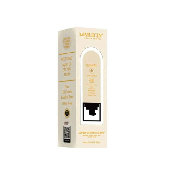 MUICIN Rice Extract Makeup Setting & Fixing Spray, Set & Refresh for Long-Lasting Wear. - Image 6