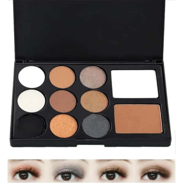 MUICIN Matte & Velvet 11 Colors Eyeshadow Palette, Compact Elegance for Versatile Looks. - Image 11