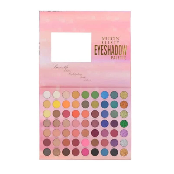 MUICIN Flirty Velvet Matte & Glitter 63 Colors Eyeshadow Palette. - Image 9