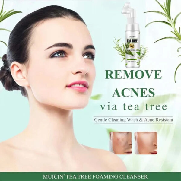 MUICIN Tea Tree Bubble Foaming Facial Cleanser. - Image 8