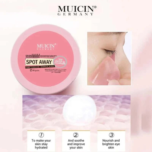 MUICIN Spot Away Clarifying Eye Patches & Cleanser. - Image 4