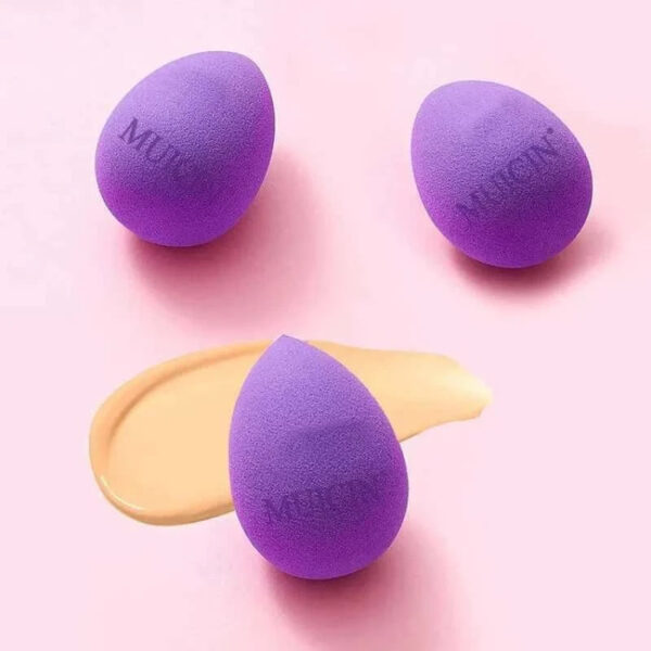 MUICIN Purple Makeup Blender Sponge. - Image 2