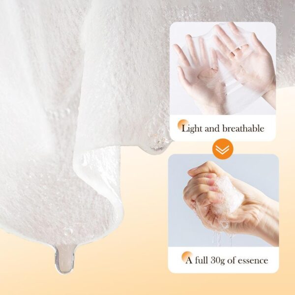 SADOER Milk and Orange Moisturizing and Nourishing Mask, Hydrating and Nourishing Mask. - Image 5