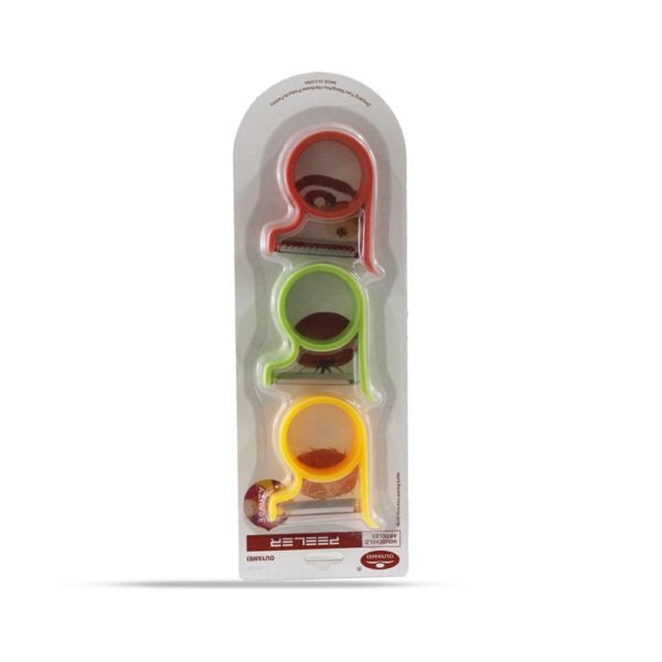 Set of 3 - Handy Grate & Peeler r Set - Multicolor
