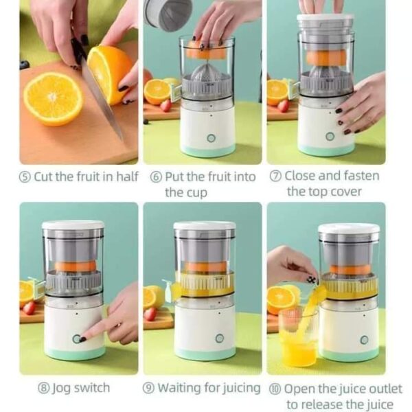 RECHARGEABLE ELECTRIC CITRUS JUICER - Image 6