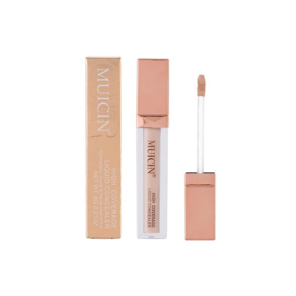 MUICIN Golden Radiance Hd Coverage Liquid Concealer (Nude 03). - Image 7