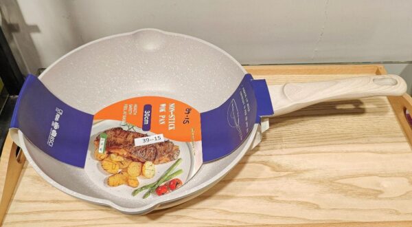 Non Stick Granite Wok Pan 30 cm item code:39-15: