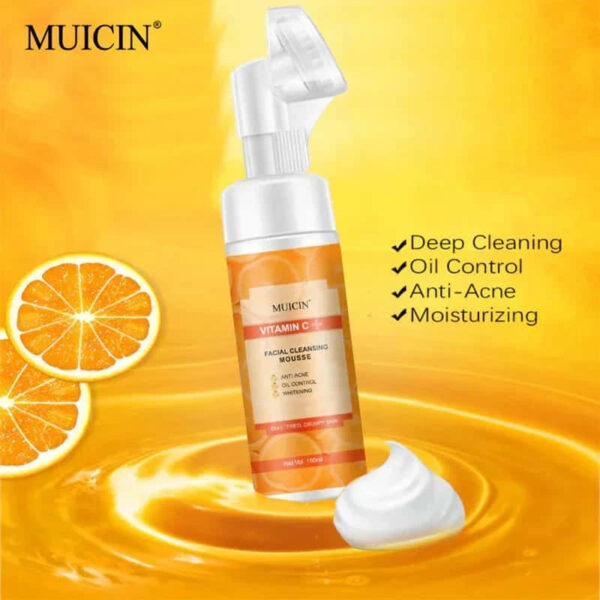 MUICIN Vitamin C Bubble Foaming Facial Cleanser. - Image 7