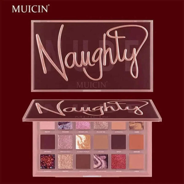 MUICIN Nude Naughty Eyeshadow Palette, Subtle To Bold Spectrum. - Image 4