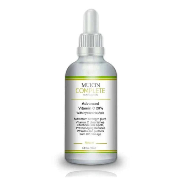 MUICIN Vitamin C + Hyaluronic Acid Complete Skin Solution Serum