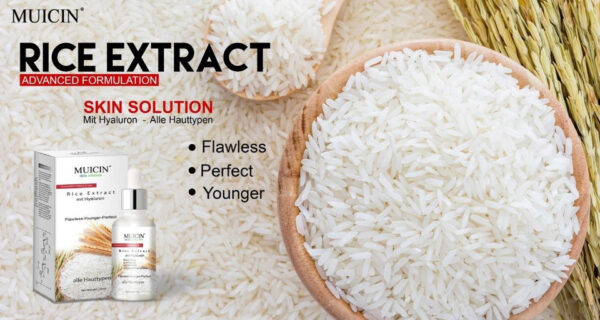 MUICIN New Rice Extract Mit Hyaluron Serum 50 ml. - Image 2
