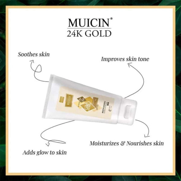 MUICIN 24K Gold Face Wash | Luxurious Purifying Cleanse. - Image 8