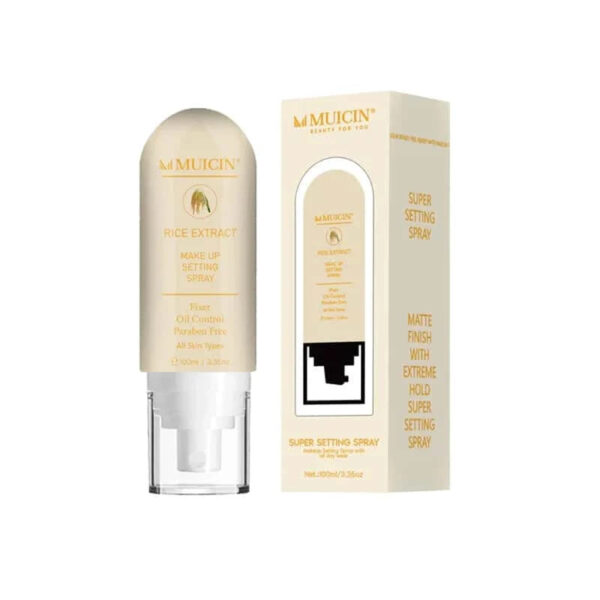 MUICIN Rice Extract Makeup Setting & Fixing Spray, Set & Refresh for Long-Lasting Wear. - Image 3