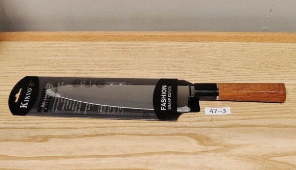 Stainless Steel Knife 1 pc wooden handle, Item Code:(47-3):