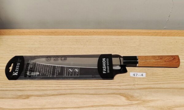 Stainless Steel Knife 1 pc wooden handle, Item Code:(47-4):