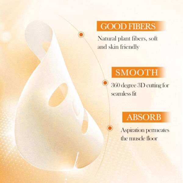 SADOER Milk and Orange Moisturizing and Nourishing Mask, Hydrating and Nourishing Mask. - Image 8