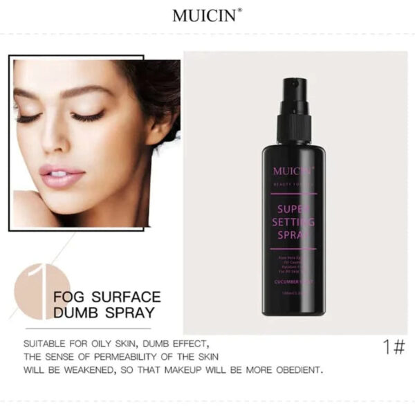 MUICIN 2 in 1 Super Makeup Setting Spray. - Image 2