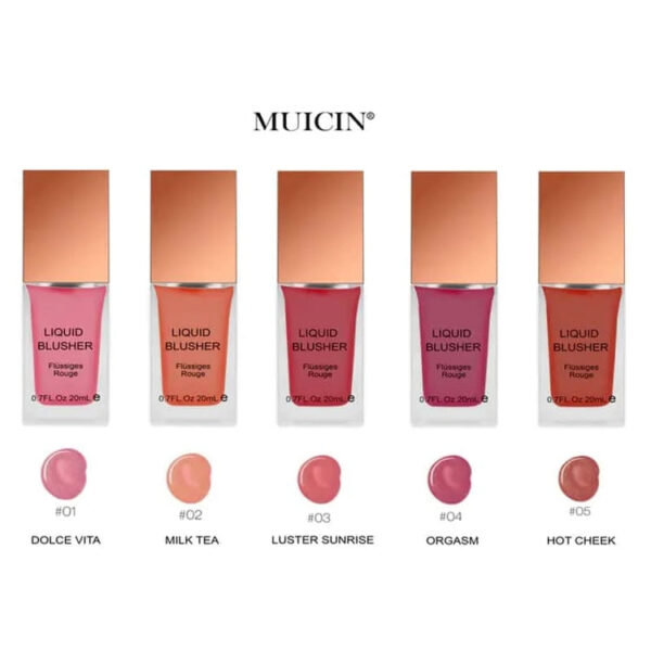 MUICIN Artistique Liquid Blusher 20ML - Image 7