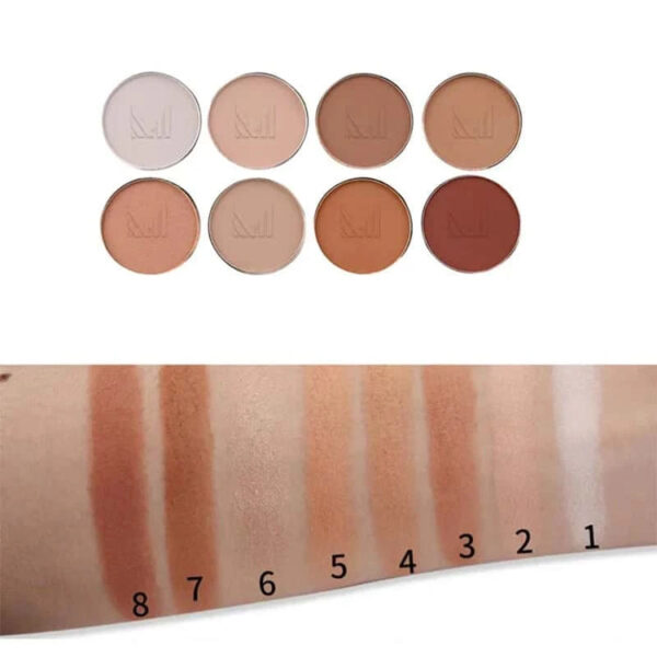 MUICIN 8 Colors Professional Contour Palette - Image 4