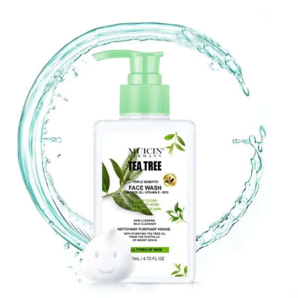 MUICIN Tea Tree Face Wash, Clarifying Deep Clean. - Image 6