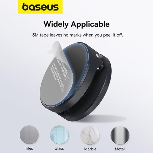 Baseus Magnetic Phone Stand for iPhone Magnetic Suction Wall Holder for Samsung Universal Adjustable Stand - Image 2