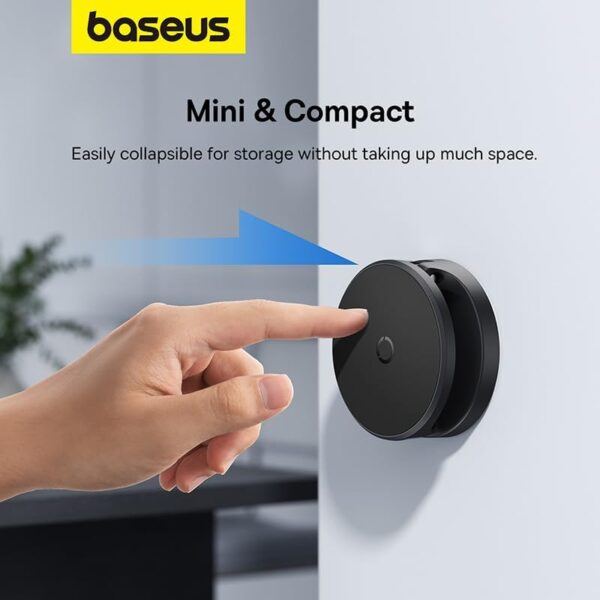 Baseus Magnetic Phone Stand for iPhone Magnetic Suction Wall Holder for Samsung Universal Adjustable Stand - Image 3